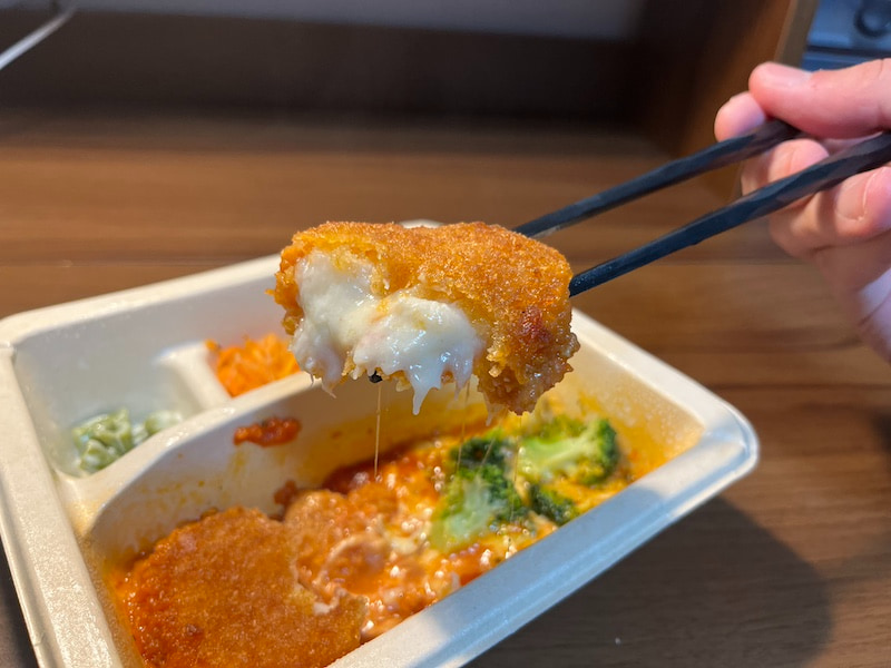 ナッシュのチキンのクリームコロッケグラタン