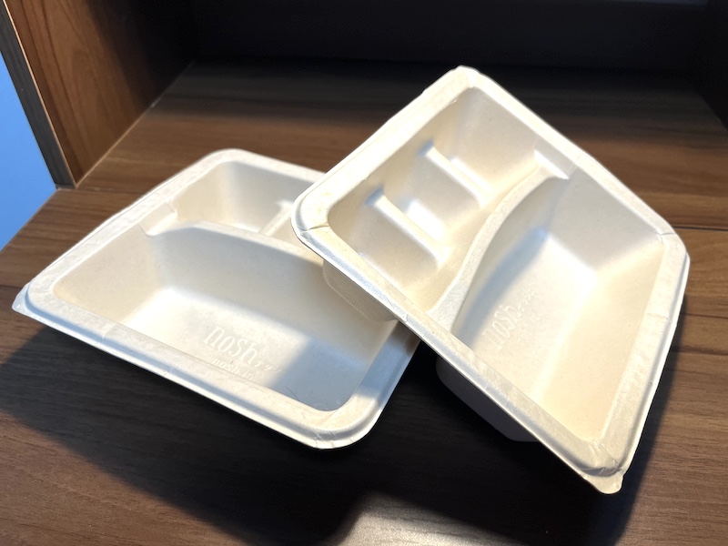 ナッシュ弁当片付け