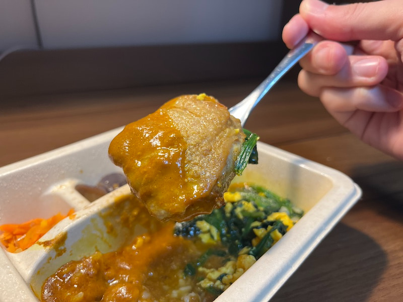 ナッシュのCoCo壱番屋ごろっとバターチキンカレー